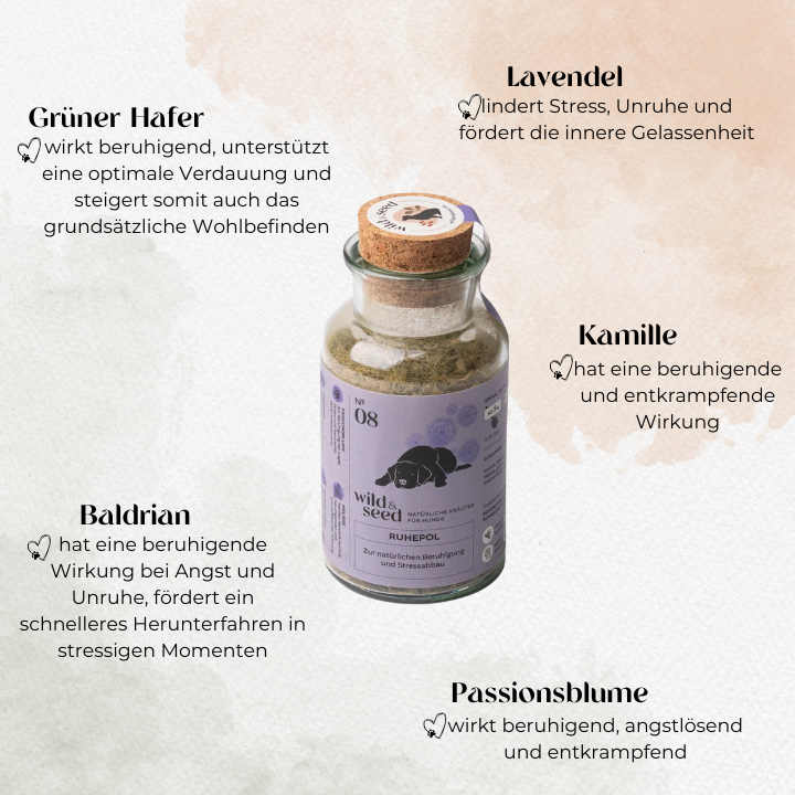 Wild&Seed Ruhepol Kräutermischung- Was ist drin?