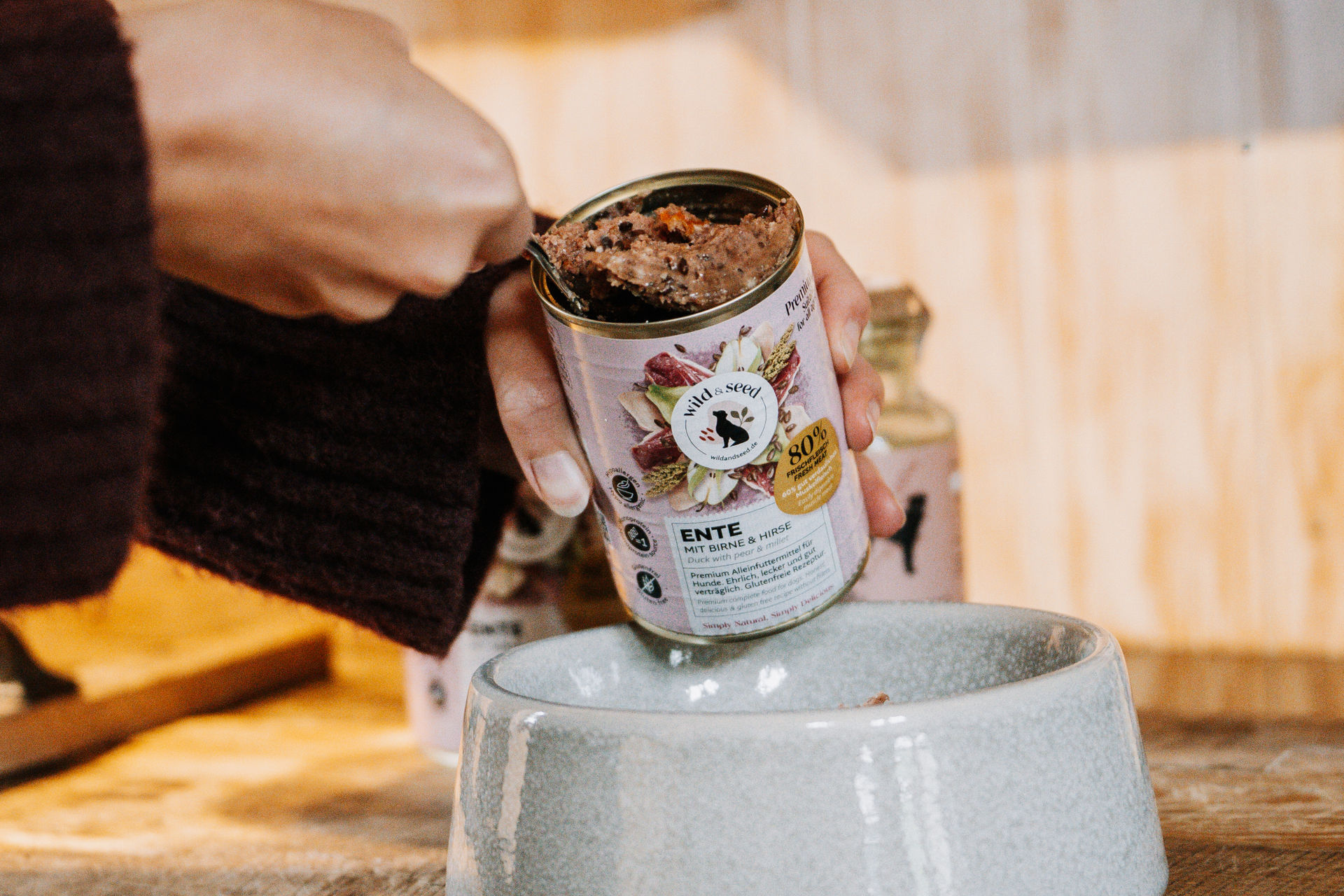 Wild&Seed Nassfutter Ente